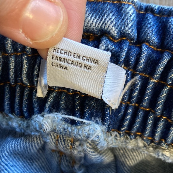 Forever 21 Retro Paper Bag Waist Denim Shorts Size Small - Picture 9 of 15